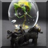 G14. Art glass paperweight. 